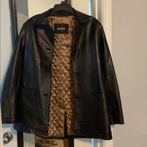 Leather jacket